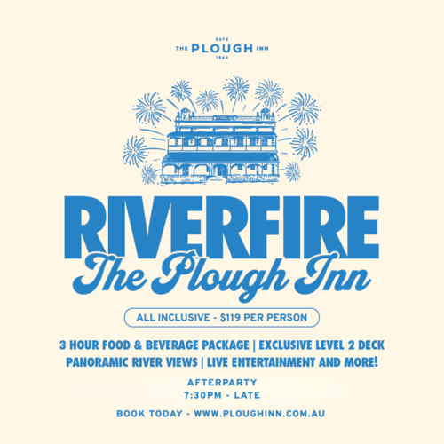 Riverfire at The Plough Inn On Sale Now!